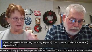 From the Word Bible Teaching / Morning Nuggets (12/26/22)