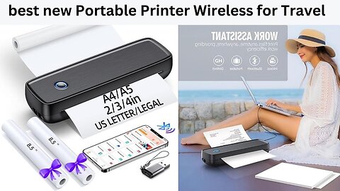 best new Portable Printer Wireless for Travel