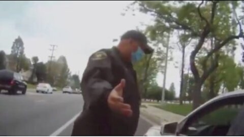 Teacher Harasses Latino Cop During Pullover - You're A Murderer, You'll Never Be White
