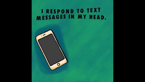 I respond to text messages in my head [GMG Originals]