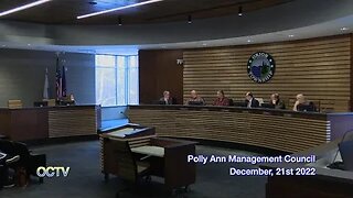 Polly Ann Trail Management Council Regular Meeting: December, 21st 2022