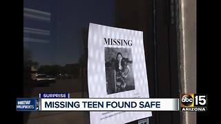 Surprise Amber Alert teen found safe in Nevada