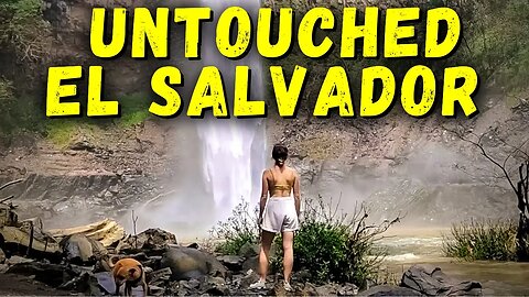 You'll NEVER Guess Where this HIDDEN Waterfall Is! Fall in LOVE with Magical El Salvador 🇸🇻