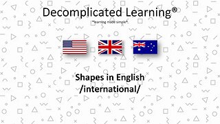 Shapes in English