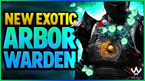 The Weirdest Exotic In Destiny 2.. Arbor Warden