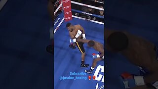 (CRAZY KO) PUT TO SLEEP ON BOTTOM ROPE 😴 🛌 #knockouts #boxing #sports #boxingknockouts #shorts #twt