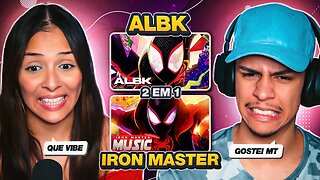 2 EM 1: ALBK + IRON MASTER - Miles Morales | [React em Casal] 🔥