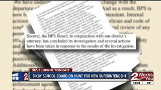 Bixby schools looking for new superintendent