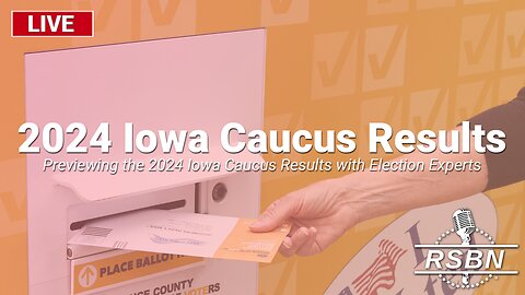 LIVE REPLAY: Previewing the 2024 Iowa Caucus Results with Election Experts - 1/15/24