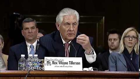Rubio discusses importance of moral clarity in Rex Tillerson nomination hearing