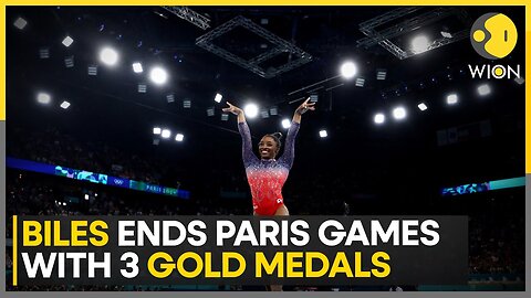 Olympics 2024 Gymnastics: Simone Biles loses Floor Gold Medal to Brazil's Andrade | WION Sports | NE