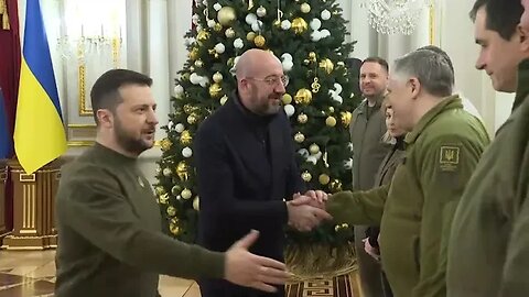 🇺🇦GraphicWar🔥 Zelensky Meets Charles Michel Pres. Europe Council - Glory to Ukraine Armed Force(ZSU)