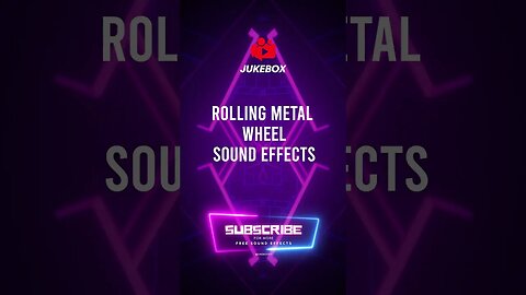 Rolling Metal Wheel Sound Effect! #sounddesign #soundeffects #gaming #soundeffect #soundseffects