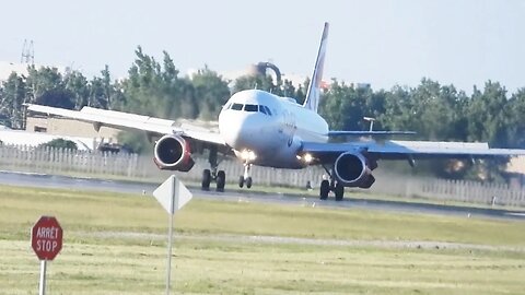 VERY CLOSE UP Aircraft TAKEOFFS and LANDINGS | Pierre Elliott Trudeau Airport Plane Spotting [ YUL ]