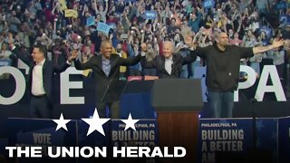 President Biden and Former President Obama Hold a Rally in Philadelphia