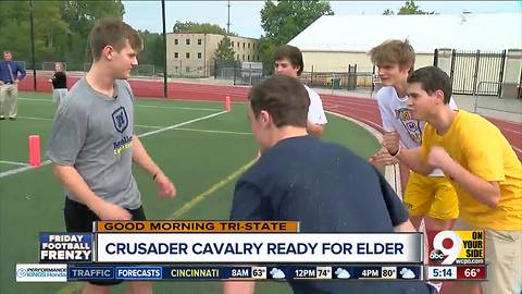 Moeller Crusader cavalry ready for Elder game