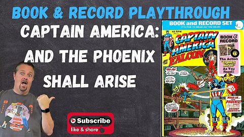Playthrough of the Vintage Captain America: And the phoenix Shall Arise and Record Set 1974 PR12