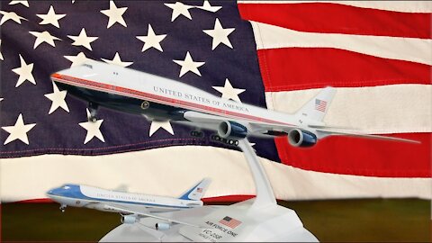 VC-25A & VC-25B Air Force One Models by Gemini Jets & Sky Marks (1:400 + 1:200 Scale)