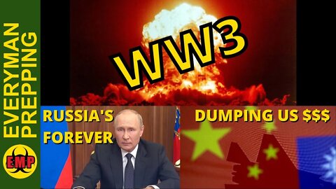 WW3 Escalation - Putin Formally Annexes 4 Regions in Ukraine - China Dumps Dollars