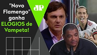 Oi? Vampeta cita Mauro Cezar e ELOGIA o Flamengo de Domènec!