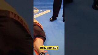 Body Shot KO from the weekend! #boxing #proboxing #britishboxing britishbox #professionalboxing