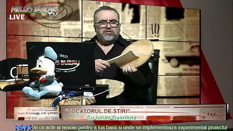 LIVE - TV NEWS BUZAU - TOCATORUL DE STIRI, cu Iulian Gavriluta. Azi despre nesimtirea lui Toma fa…