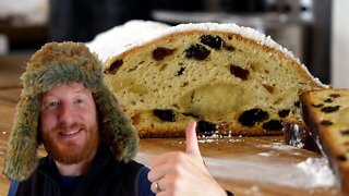 Christstollen (rouleau de Noël) | gâteau traditionnel allemand