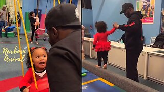 Diddy Is Unbothered By Media Scandals During Daddy Duty With Daughter Love! ❤️
