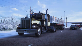 ATS | Kenworth W900A | Emporia KS to Salina KS | IBC Container 17,857lb