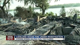 Family homeless after fire destroys home
