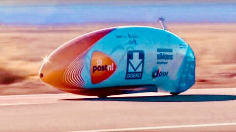 World's Fastest Human Powered Bike - Aerovelo Speedbike