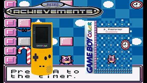 Retroachievements - 20 Second Platformer, A (Gameboy Color)