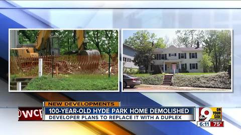 Hyde Park home torn down but may spare others