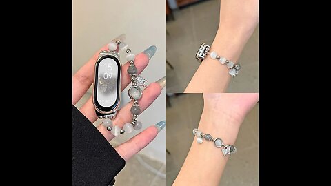 Luxury Jewelry Strap For Xiaomi Mi Band 8 7 6 5