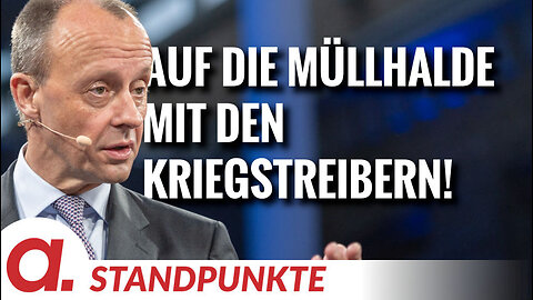 Auf die Müllhalde der Geschichte mit den Kriegstreibern! | Von Uwe Froschauer