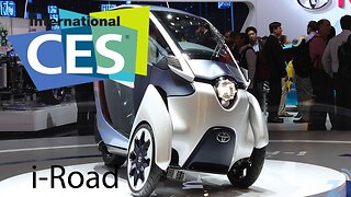 Toyota i-Road, Up Close CES 2014