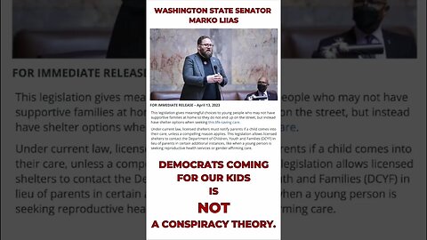 Democrats Coming For Our Kids Is NOT A Conspiracy Theory