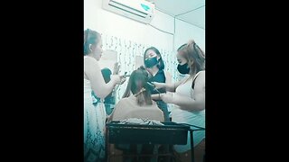 Shading hair coloring