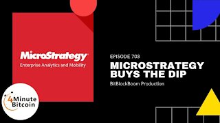 MicroStrategy Buys The Dip