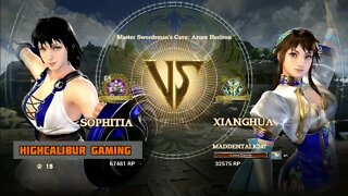 SoulCalibur VI: Sophitia vs. Xianghua (Maddentalk247) Old forgot to upload