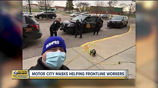 Motor City Masks helping frontline workers