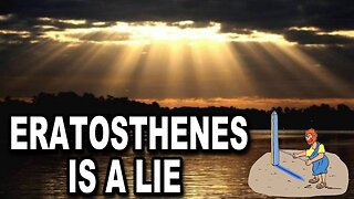 [@flatearthclock] Eratosthenes must be blind? We live on a FLAT EARTH! [Jan 19, 2022]