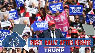 Trump's First Rally After Debate in Chesapeake, VA | YNN