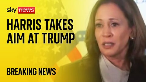 Kamala Harris hits out at Trump: 'I know Donald Trump's type'| VYPER ✅