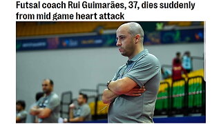 Report: Futsal coach Rui Guimarães, 37, dies suddenly from mid game heart attack