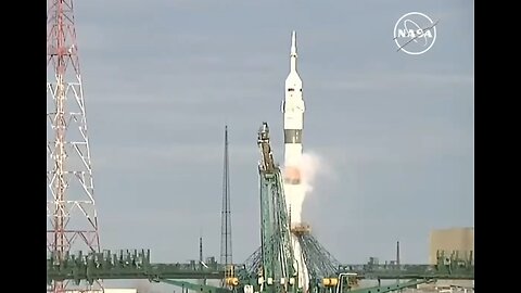 Soyuz Rocket Launch MS-25 to the Space Station