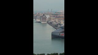 Cruise ships leaving port Miami on a regular Sunday.#cruise #miami