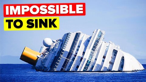 Why cruise ship don't sink