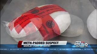 Woman caught trying to sneak meth across border in bra