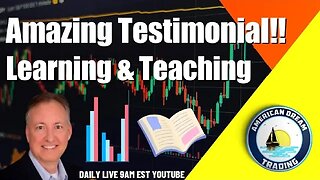 Amazing Testimonial Learning & Teaching Lifetime Member Stock Market